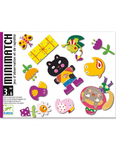 Jeu d'observation MiniMatch - Djeco Jeu d'observation MiniMatch - Djeco