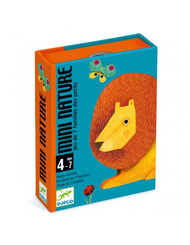 Jeu de 7 familles Mini nature - Djeco