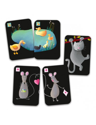 Jeu de carte Mistigri - Djeco Jeu de carte Mistigri - Djeco