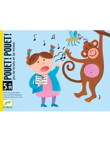 Jeu de carte Pouet Pouet - Djeco Jeu de carte Pouet Pouet - Djeco