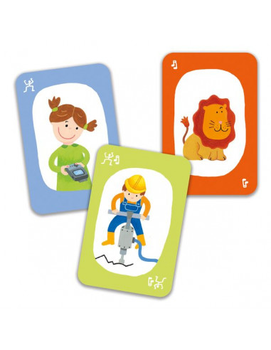 Jeu de carte Pouet Pouet - Djeco Jeu de carte Pouet Pouet - Djeco