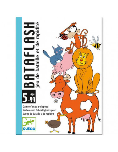Jeu de carte Bataflash - Djeco Jeu de carte Bataflash - Djeco