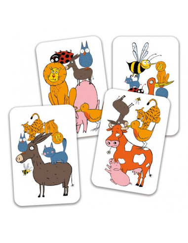 Jeu de carte Bataflash - Djeco Jeu de carte Bataflash - Djeco