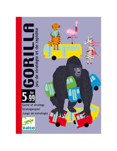 Jeu de carte Gorilla - Djeco Jeu de carte Gorilla - Djeco