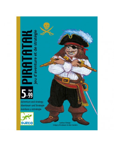 Jeu de carte Piratatak - Djeco Jeu de carte Piratatak - Djeco