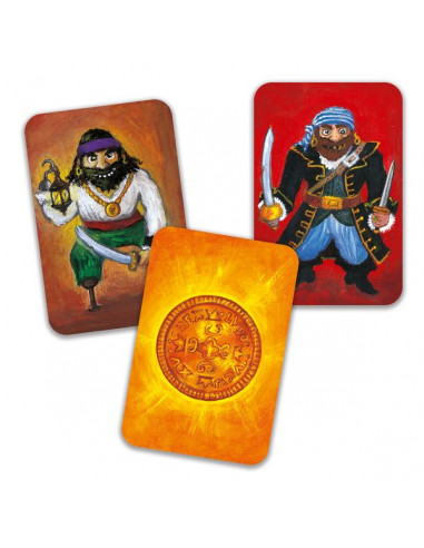 Jeu de carte Piratatak - Djeco Jeu de carte Piratatak - Djeco