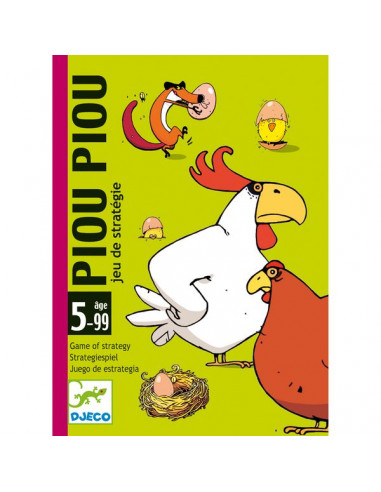 Jeu de carte Pioupiou - Djeco Jeu de carte Pioupiou - Djeco
