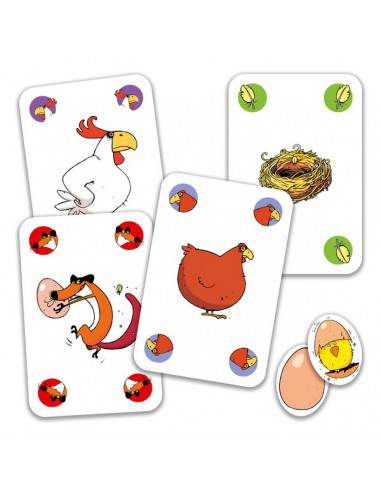 Jeu de carte Pioupiou - Djeco Jeu de carte Pioupiou - Djeco