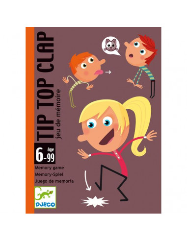 Jeu de carte Tip Top Clap - Djeco Jeu de carte Tip Top Clap - Djeco