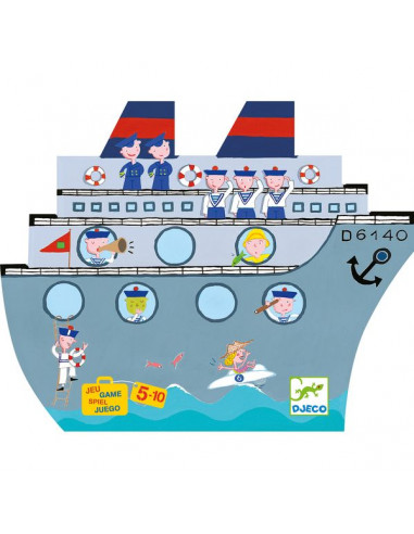 Bataille navale Naviplouf - Djeco Bataille navale Naviplouf - Djeco