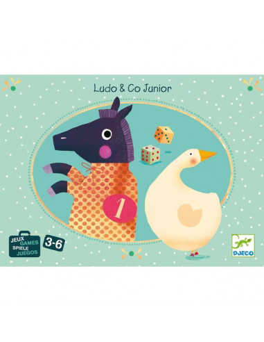 Mallette de jeux Junior - Ludo and Co... Mallette de jeux Junior - Ludo and Co...
