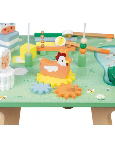 Table d’activités jolie prairie - Janod Table d’activités jolie prairie - Janod