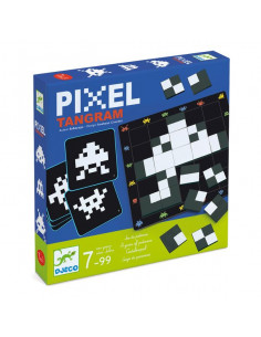 Pixel tangram casse tête