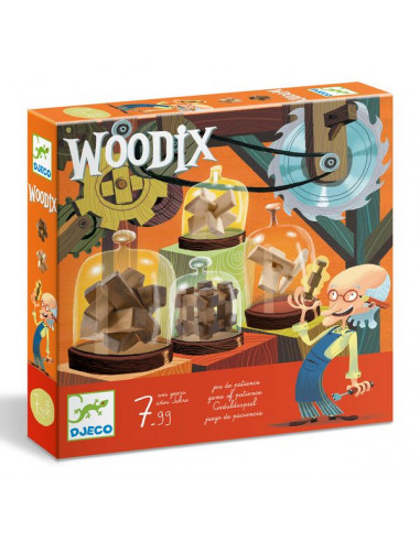 Jeu de patience casse-tête Woodix -...