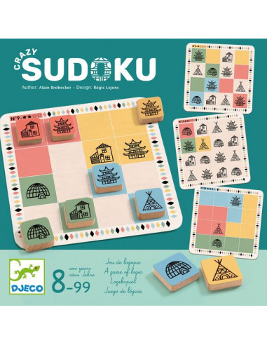 Crazy sudoku - jeu Djeco Crazy sudoku - jeu Djeco