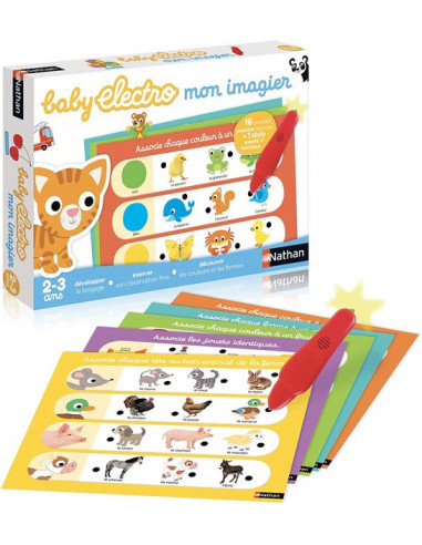 Baby Electro Mon Imagier - Nathan Baby Electro Mon Imagier - Nathan