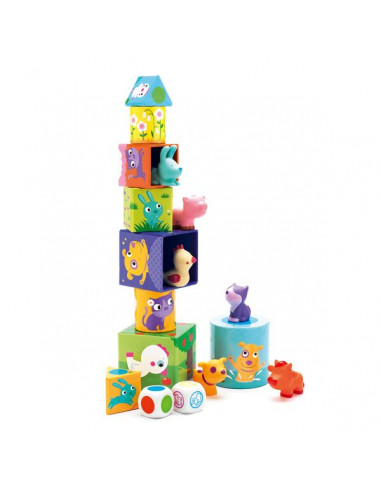 3 jeux pour les petits Ludanimo - Djeco 3 jeux pour les petits Ludanimo - Djeco