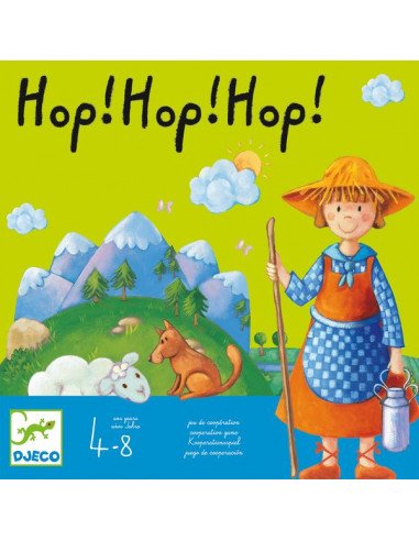 Jeu coopératif Hop!Hop!Hop! - Djeco Jeu coopératif Hop!Hop!Hop! - Djeco