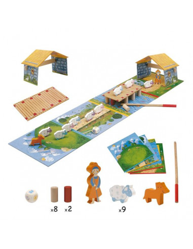 Jeu coopératif Hop!Hop!Hop! - Djeco Jeu coopératif Hop!Hop!Hop! - Djeco