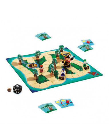Jeu de tactique Big Pirates - Djeco Jeu de tactique Big Pirates - Djeco