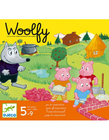 Jeu coopératif Woolfy - Djeco Jeu coopératif Woolfy - Djeco