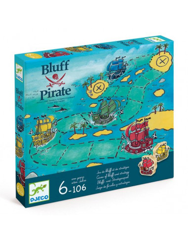 Bluff pirate - jeu Djeco