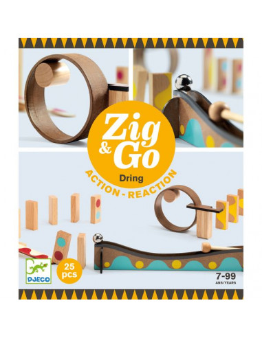 Zig & Go 25 pièces - Djeco Zig & Go 25 pièces - Djeco