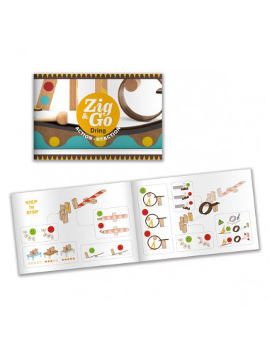 Zig & Go 25 pièces - Djeco Zig & Go 25 pièces - Djeco