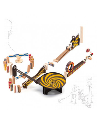 Zig & Go 45 pièces - Djeco Zig & Go 45 pièces - Djeco