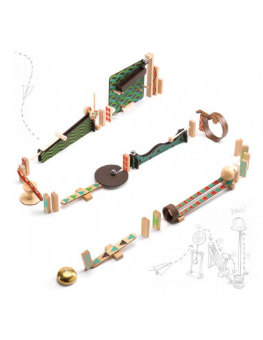 Zig & Go 48 pièces - Djeco Zig & Go 48 pièces - Djeco