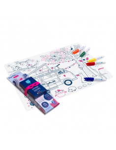 Set à colorier silicone...