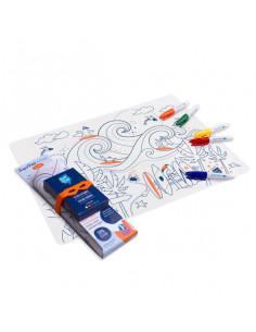 Set à colorier silicone...
