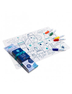 Set à colorier silicone...