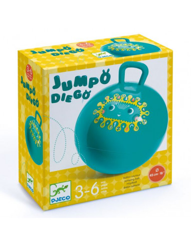 Ballon sauteur Jumpy gigi Djeco- Jeujouet