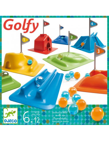 Parcours de billes Golfy - Djeco Parcours de billes Golfy - Djeco