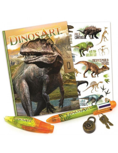 Coffret de perles à repasser dinosaure - DinosArt