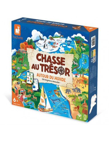 Janod - Chasse au Trésor Aventures Historiques - Jeu de Société