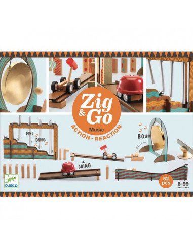 Zig & Go Music 52 pièces - Djeco