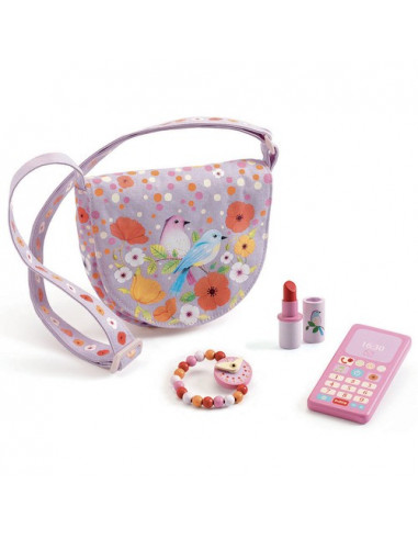 Sac et accessoires de Birdie - Djeco Sac et accessoires de Birdie - Djeco