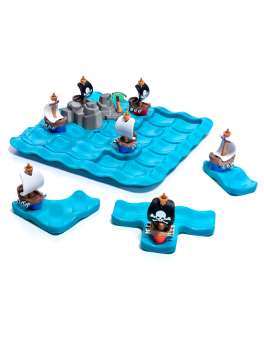 Jeu Pirates en vue - Smartgames Jeu Pirates en vue - Smartgames