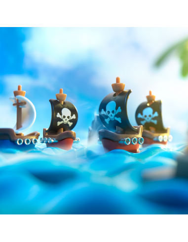 Jeu Pirates en vue - Smartgames Jeu Pirates en vue - Smartgames