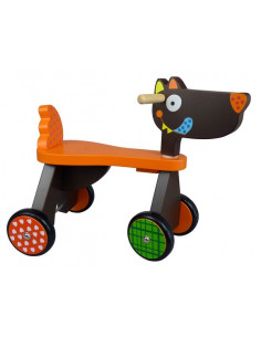Porteur en bois T'es Fou Louloup