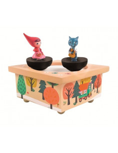 Boite à musique Petit chaperon rouge