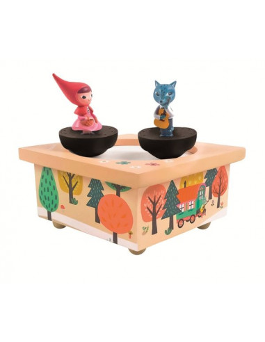 Boite à musique Petit chaperon rouge...