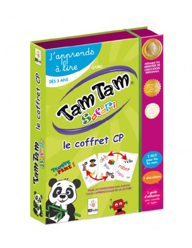 Tam Tam Safari Coffret CP j'apprends...