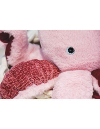 Peluche Pieuvre Rose Histoire D Ours