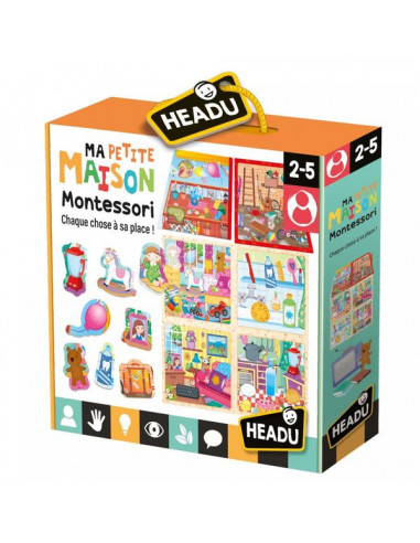 Ma petite maison Montessori - Headu - Jeu éducatif