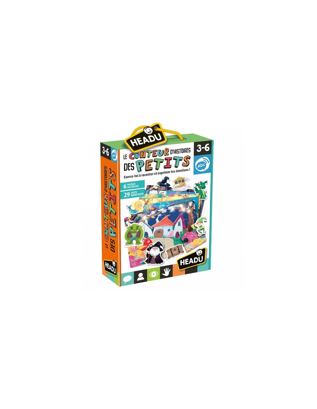 Le conteur d'histoires des petits - Headu - Puzzle enfant