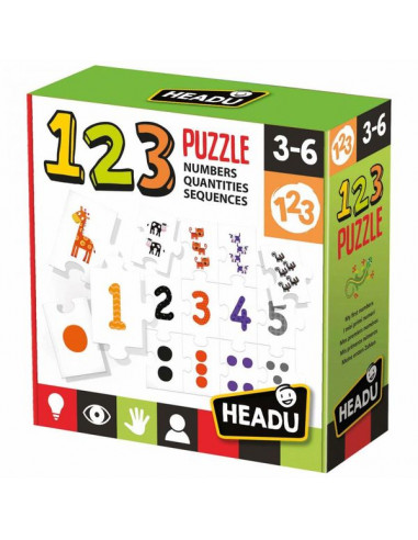 123 Puzzle - Headu