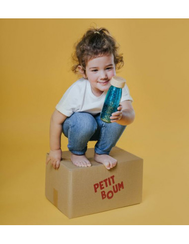 Bouteille sensorielle turquoise -... Bouteille sensorielle turquoise -...